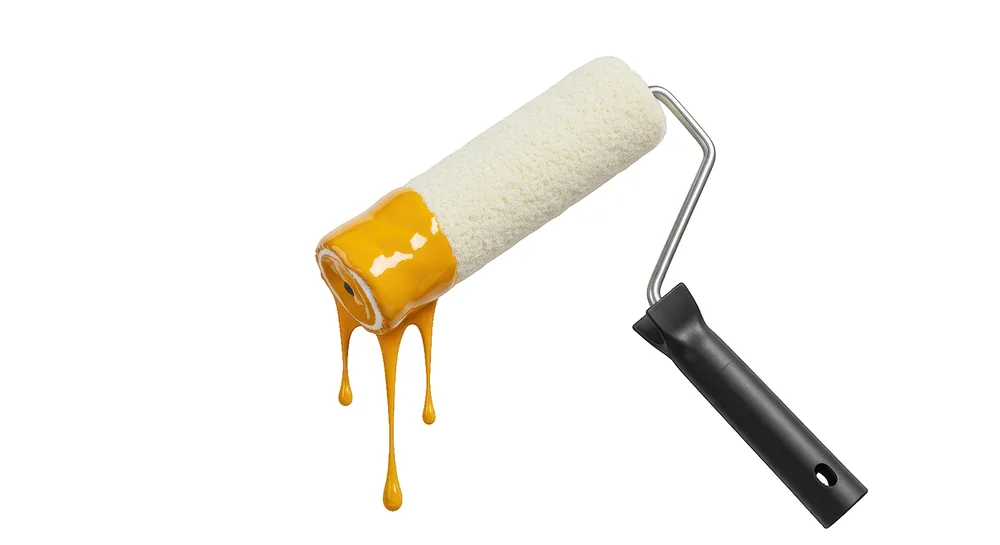 Paint roller loaded with paint — Home Drywall & Painting customer reviews