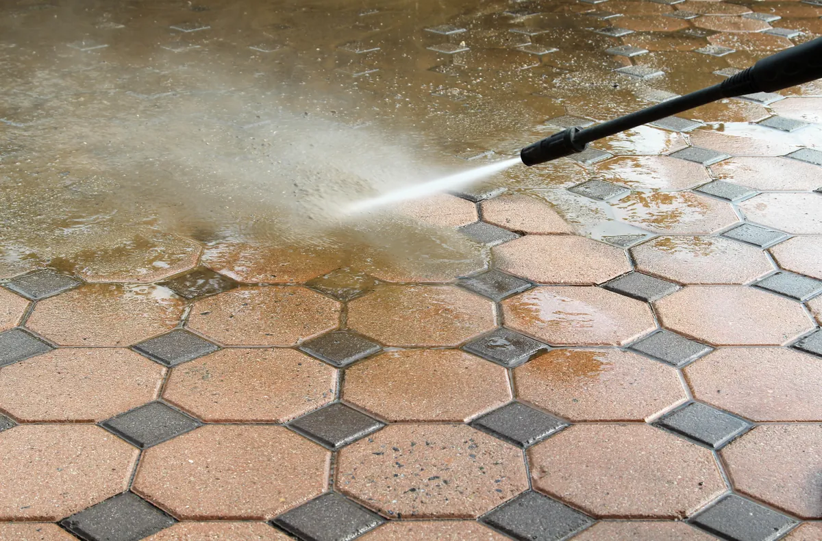 Surface-cleaning pavers
