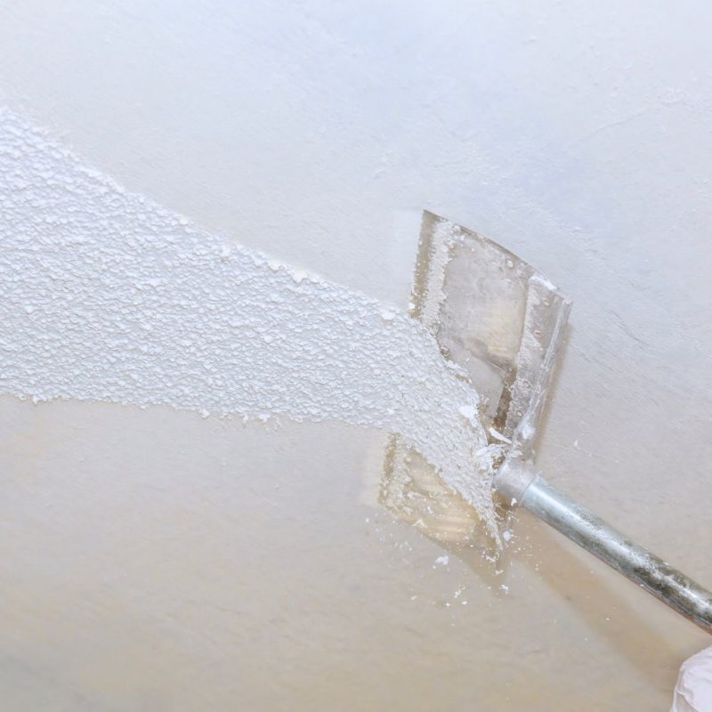 popcorn ceiling removal